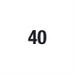 40 in.