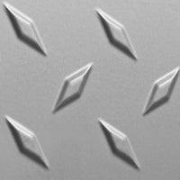 Diamond Plate Silver